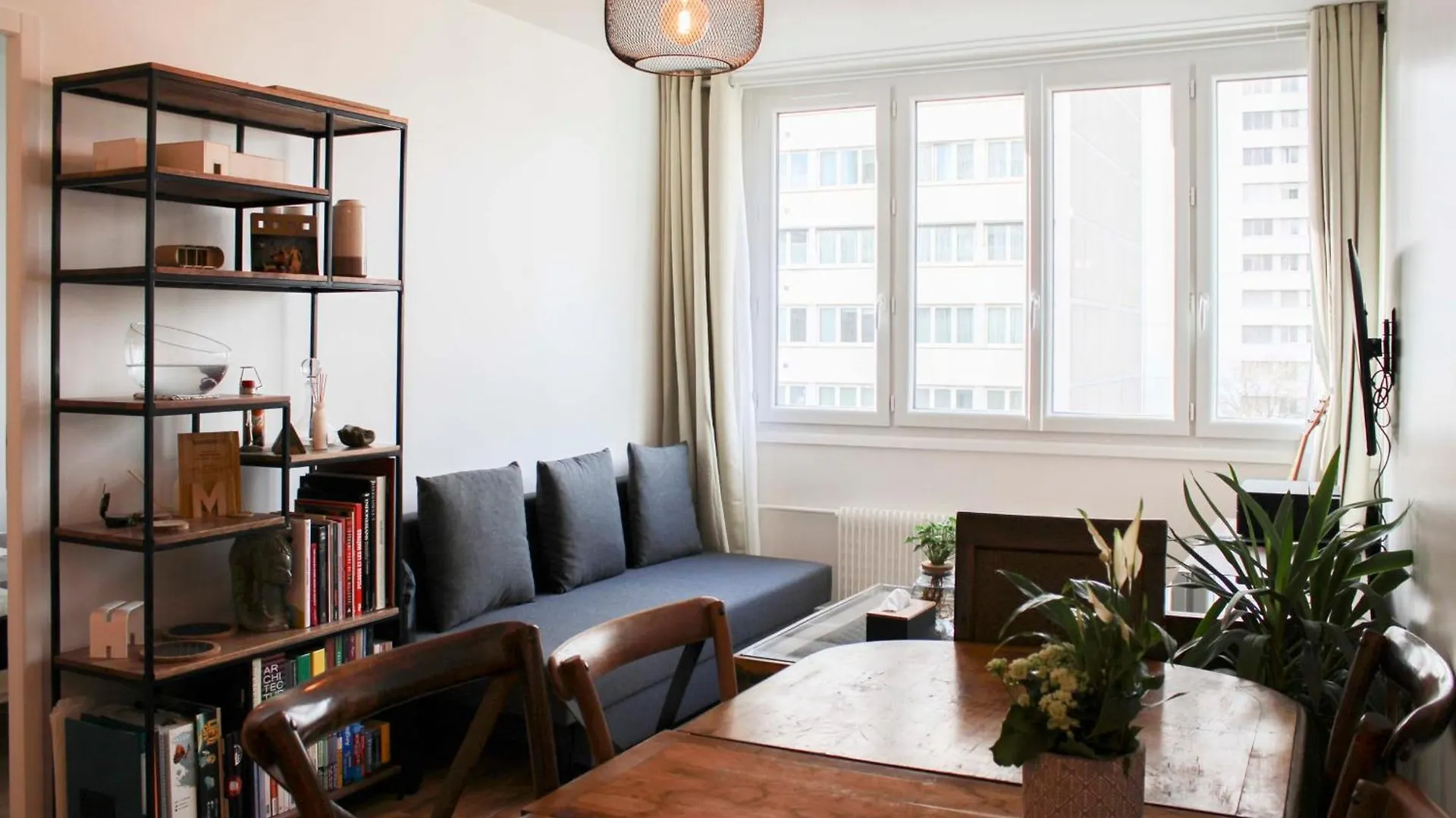 Apartment Bright Nest - View On The Top Of The Eiffel Tower Paris France